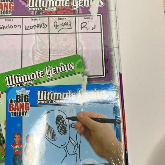 The Big Bang Theory The Ultimate Genius Party Game- NEW SEALED - Picture 3 of 4